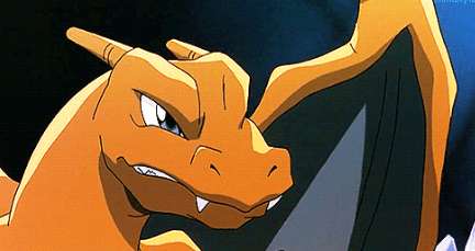 Charizard:8umj3f8in-Q= Pokemon Gif