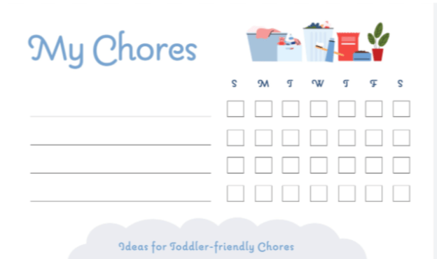 Free Printable:9_Bfvz_Gigu= Chore Chart