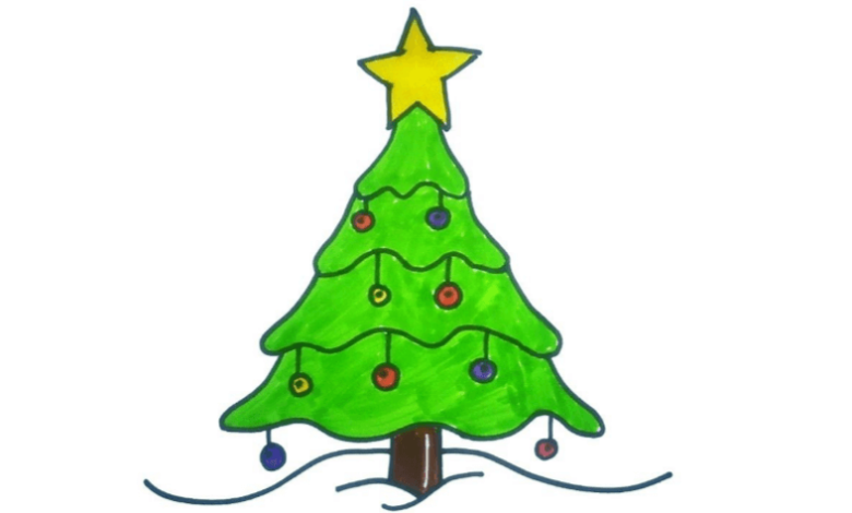 Cute:4tyv4g2vqmo= Christmas Tree Drawing