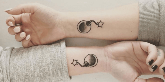 Cute:1zfs21rko-M= Unique Best Friend Tattoos for 2