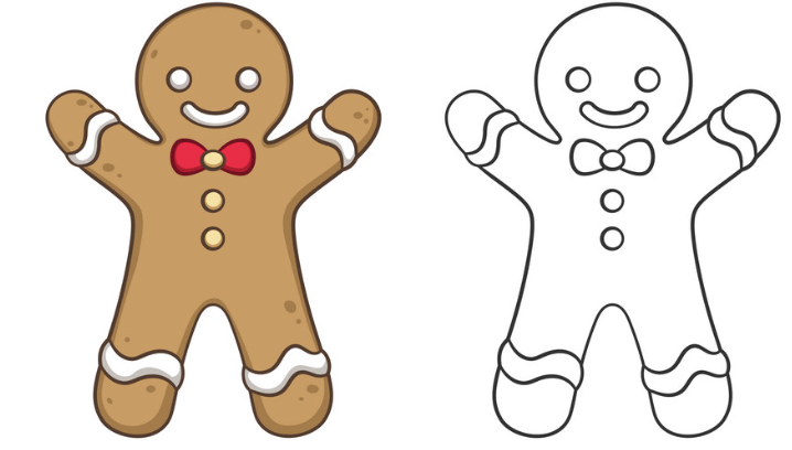 Cute:7b8rzimmphg= Gingerbread Drawing