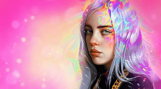 Background:_1jkoeftzs0= Billie Eilish Wallpaper