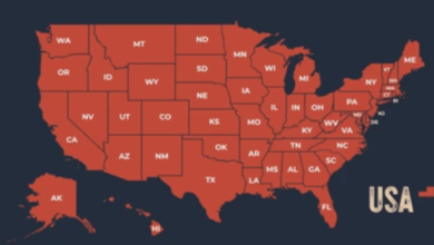 Printable:Uj3t4zt70_Q= United States of America Map