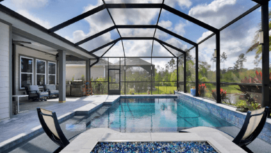 Pool Enclosure Screen