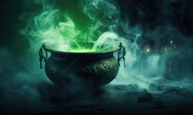 Clipart:-Akvhrribda= Witches Cauldron